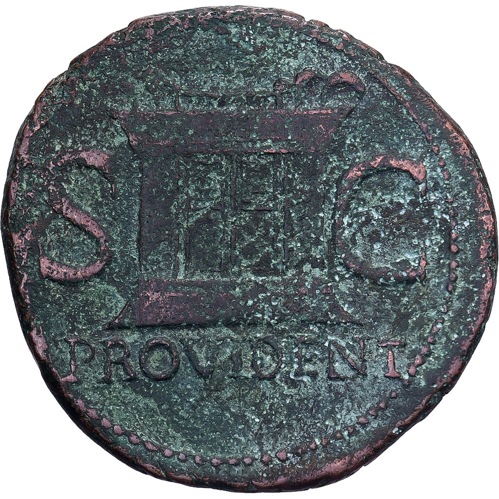 Divus Augustus, As, 22-30, Rome, Bronzo, BB+, RIC:81