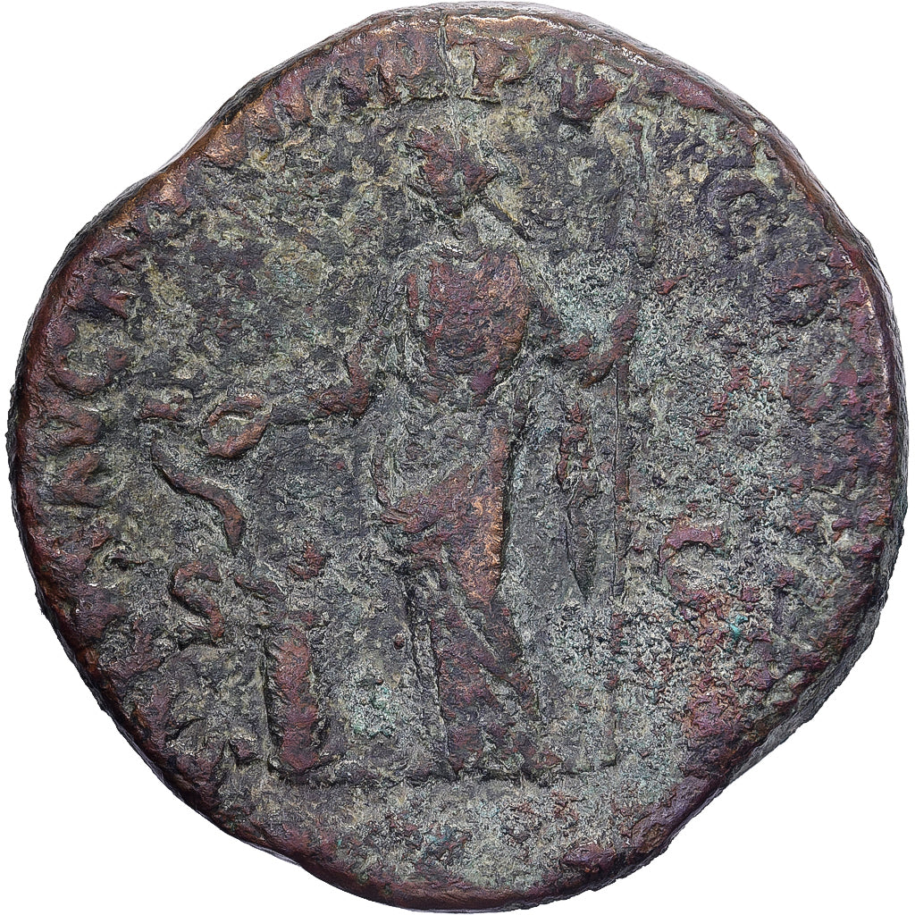 Commodus, Sestertius, 182, Rome, Bronze, VF(30-35), RIC:345