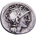 Claudia, Manlia, Urbina, Denarius, 111-110 BC, Rome, Silber, S+, Crawford:299/1b