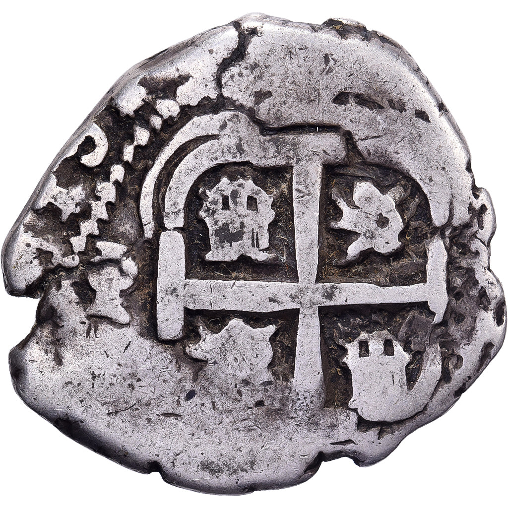 Bolivia, Louis I, 2 Reales, 1726, Potosi, Argento, MB+