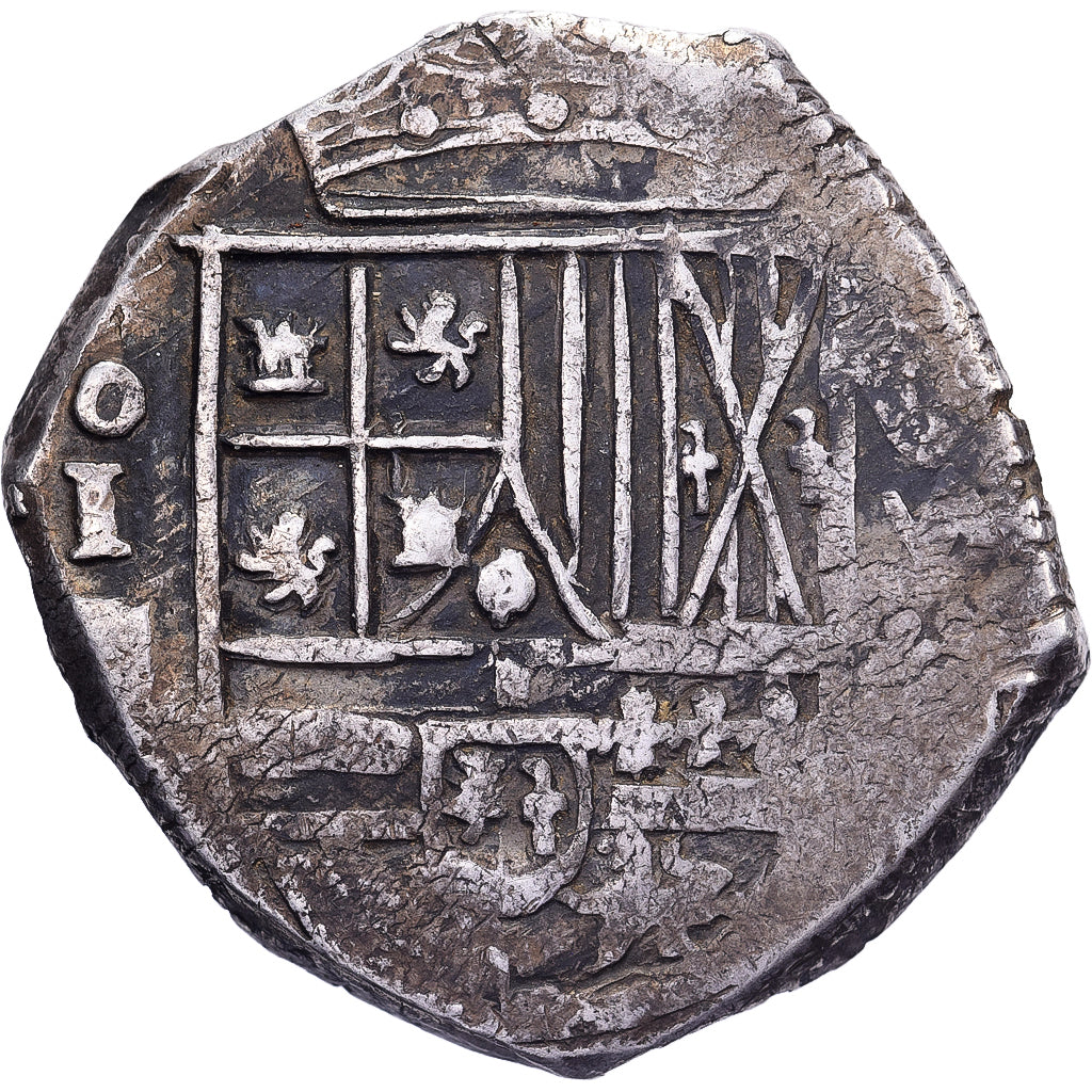 Spagna, Philip II, 4 Réales, 1595, Segovia, Argento, BB