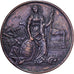 France, Medal, Comice Agricole de Château-Chinon (Nièvre), 1887, Copper