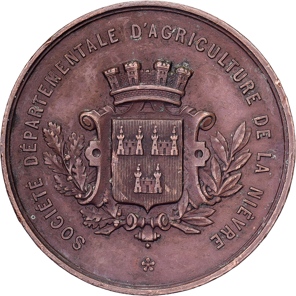 Francia, medaglia, Société Départementale d'Agriculture de la Nièvre