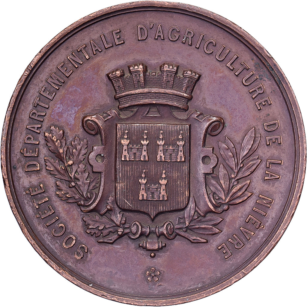 Francia, medaglia, Société Départementale d'Agriculture de la Nièvre