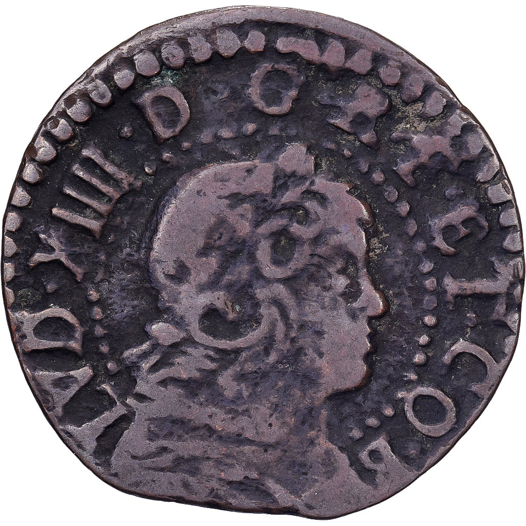 Principality of Catalonia, Louis XIV, Seiseno, 1651, Barcelona, Kupfer, S+