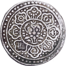 Tibet, 1 Tangka, Ga-den, 1896-1899, Type D, Silber, S+