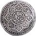 Tíbet, 1 Tangka, Ga-den, 1896-1899, Type D, Plata, BC+