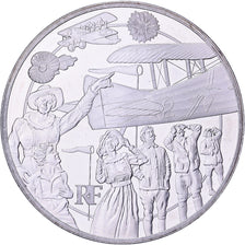 France, 10 Euro, La guerre moderne, BE, 2017, MDP, Argent, SPL