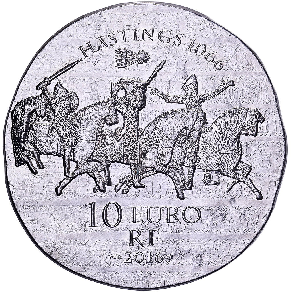 France, 10 Euro, Queen Mathilde, Proof, 2016, MDP, Silver, MS(63)