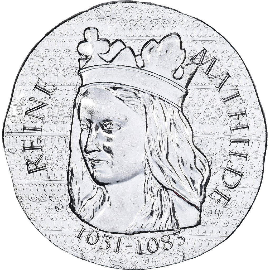 France, 10 Euro, Queen Mathilde, Proof, 2016, MDP, Silver, MS(63)