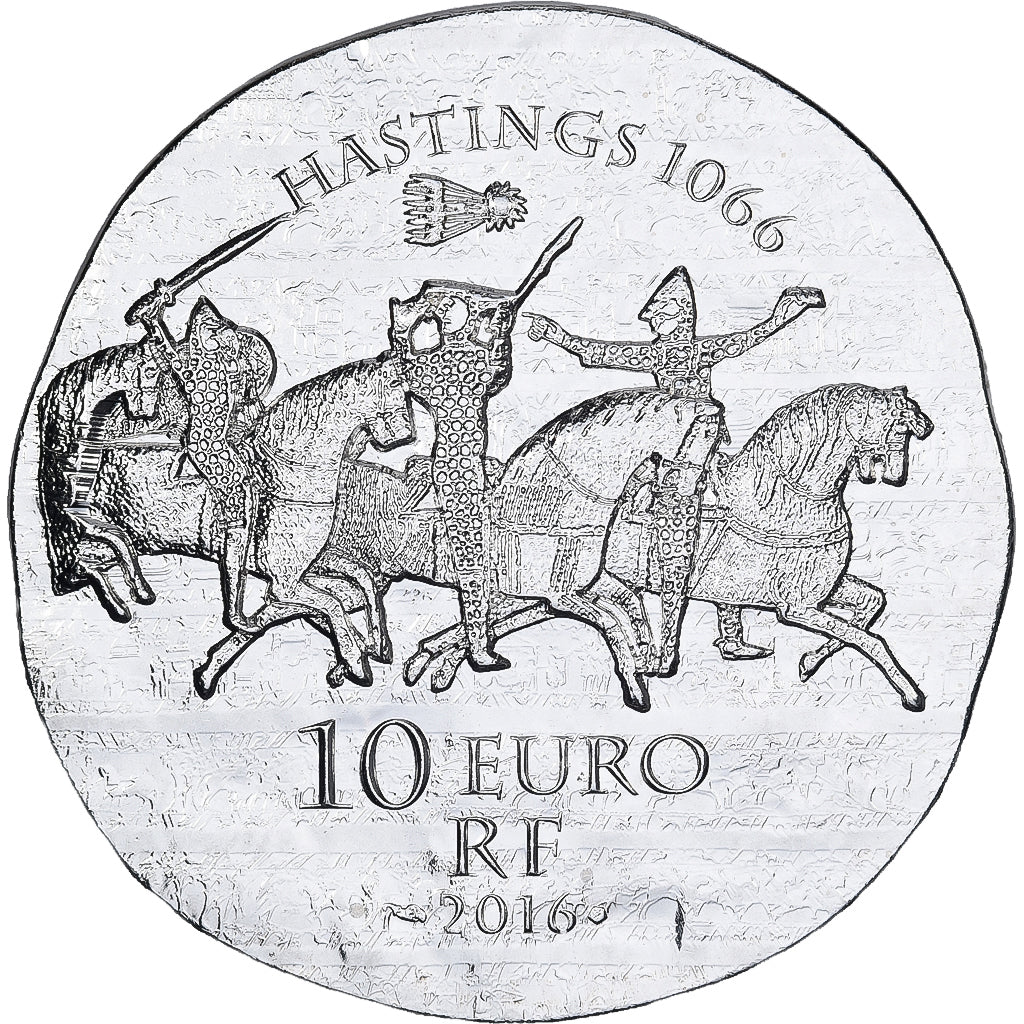 France, 10 Euro, Queen Mathilde, Proof, 2016, MDP, Silver, MS(63)