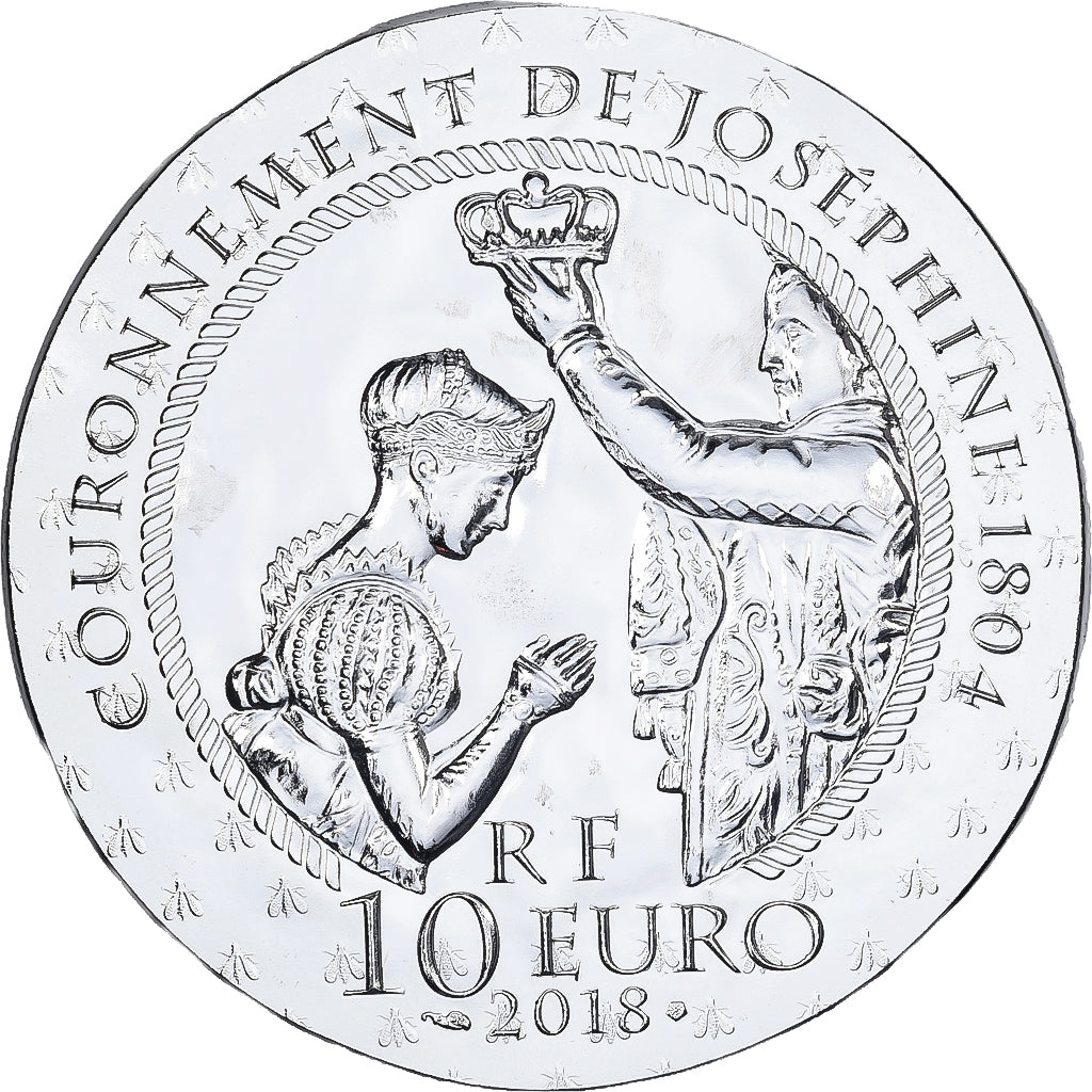 France, 10 Euro, Joséphine de Beauharnais, Proof, 2018, MDP, Silver, MS(65-70)