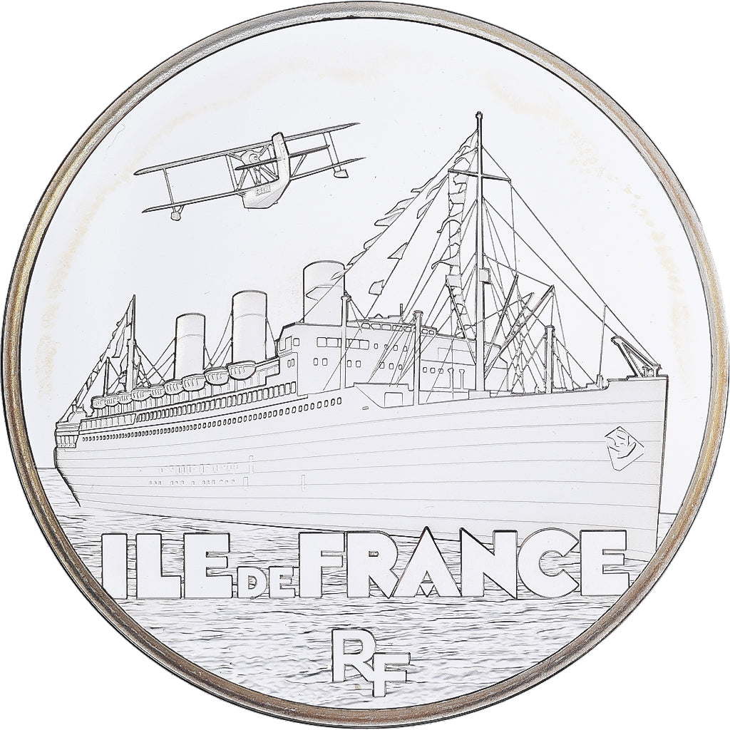 Francia, 10 Euro, Ile de France, Prueba, 2016, MDP, Plata, FDC