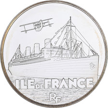 France, 10 Euro, Ile de France, BE, 2016, MDP, Argent, FDC