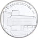France, 10 Euro, Le Corbusier, Proof, 2015, MDP, Silver, MS(65-70)