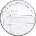 Francia, 10 Euro, Le Corbusier, FS, 2015, MDP, Argento, FDC