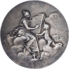 France, Medal, Monnaie de Paris, 1900, Silver, AU(55-58)