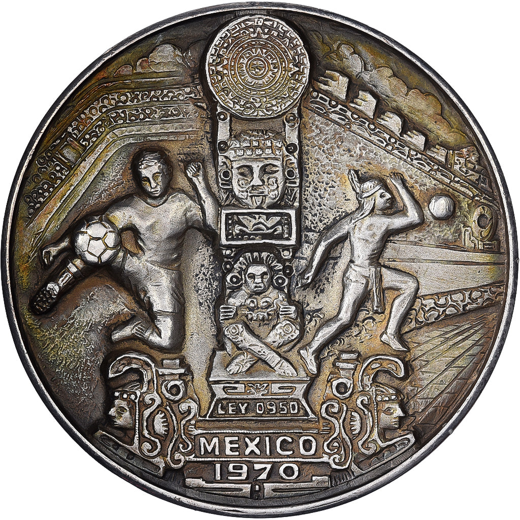 Messico, medaglia, 1970 FIFA World Cup, 1970, Argento, SPL-