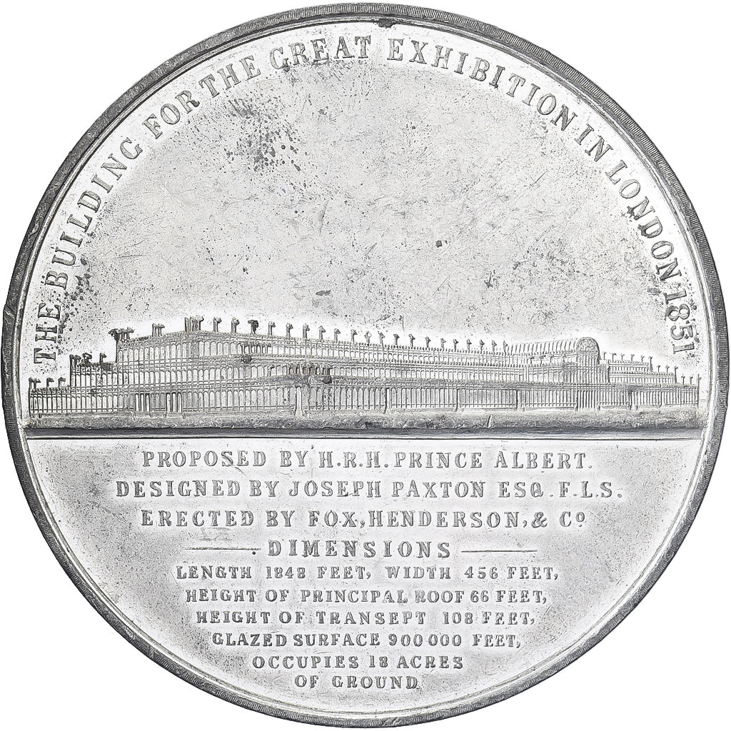 United Kingdom, Medaille, Prince Albert, International Exhibition London, 1851