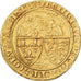 France, Henri VI, Salut d'or, 1423-1436, Paris, Gold, AU(50-53), Duplessy:443A