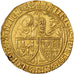 France, Henri VI, Salut d'or, 1423-1449, Saint-Lô, Gold, AU(50-53)