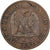 Frankreich, Napoleon III, 5 Centimes, 1864, Bordeaux, Bronze, S, Gadoury:155