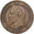 France, Napoléon III, 10 Centimes, 1863, Bordeaux, Bronze, TB+, Gadoury:253