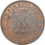 Francia, Napoleon III, 2 Centimes, 1861, Paris, Bronzo, BB+, Gadoury:104