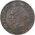 Francia, Napoleon III, 2 Centimes, 1854, Lille, Bronzo, BB, Gadoury:103