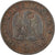 Francia, Napoleon III, 2 Centimes, 1857, Rouen, Bronzo, MB, Gadoury:103