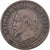 Francia, Napoleon III, 2 Centimes, 1855, Paris, Dog, Bronzo, MB, Gadoury:103