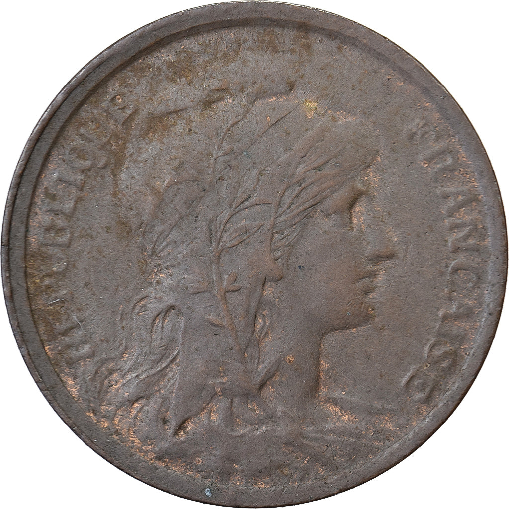 France, 1 Centime, Daniel-Dupuis, 1919, Paris, Bronze, SUP
