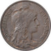 Francia, 10 Centimes, Daniel-Dupuis, 1898, Paris, Bronce, EBC