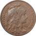 Francia, 10 Centimes, Daniel-Dupuis, 1914, Paris, Bronce, MBC, Gadoury:277