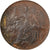Francia, 10 Centimes, Daniel-Dupuis, 1921, Paris, Bronce, MBC+, Gadoury:277