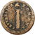 Roman Republic, 2 Baiocchi, n.d. (1798-1799), Rome, Copper, VF(30-35)