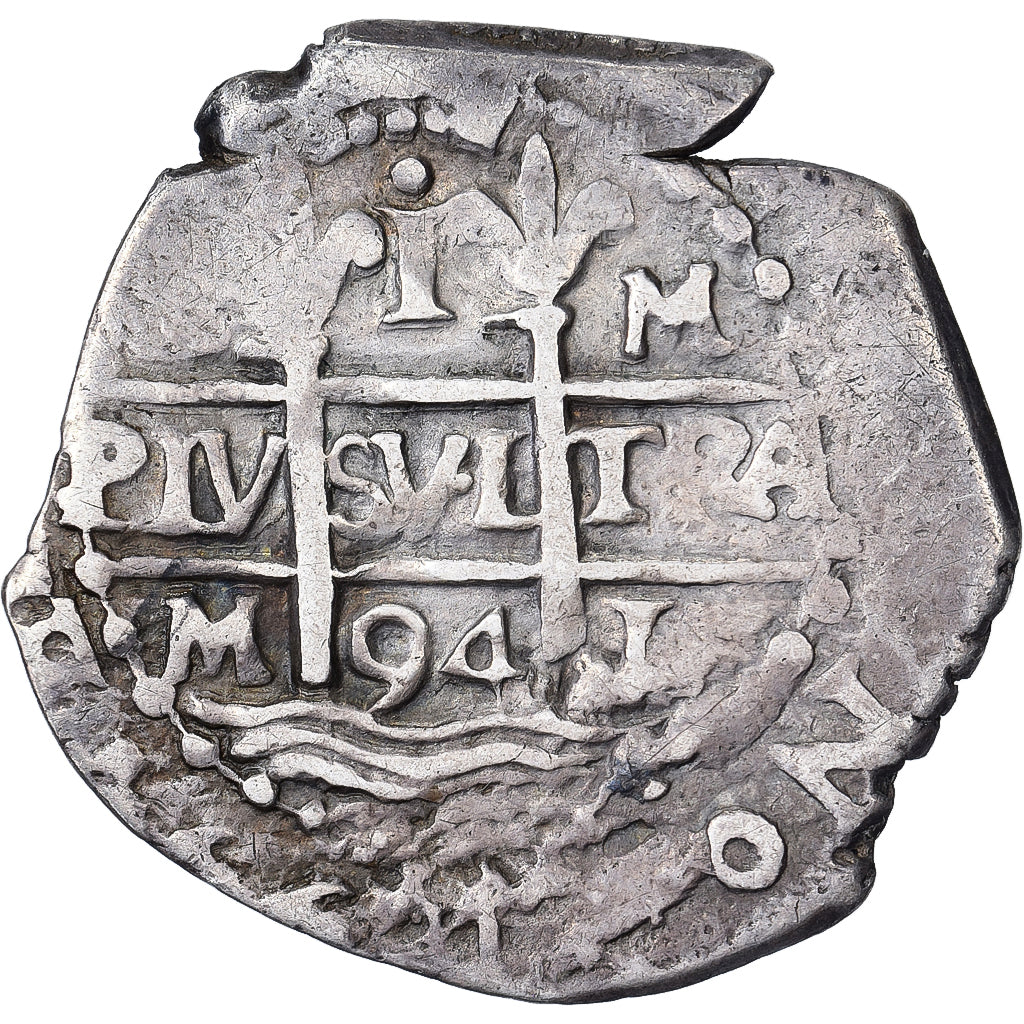 Pérou, Charles II, 1 Réal, 1694, Lima, COB, Argent, TTB+