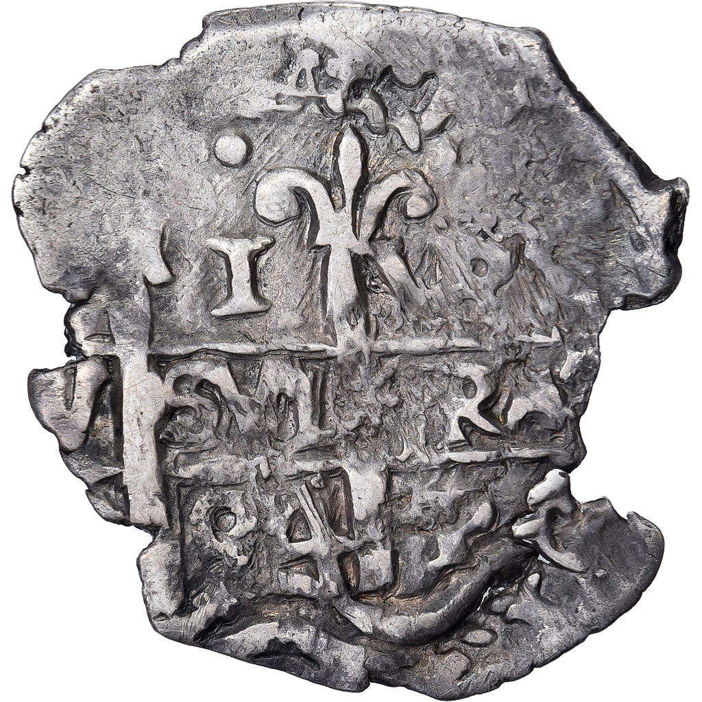 Bolivia, Carlos II, 1 Réal, 1694, Potosi, COB, Silver, VF(30-35)