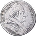États pontificaux, Alexander VIII, Testone, Anno I (1690), Rome, Argent, TB+