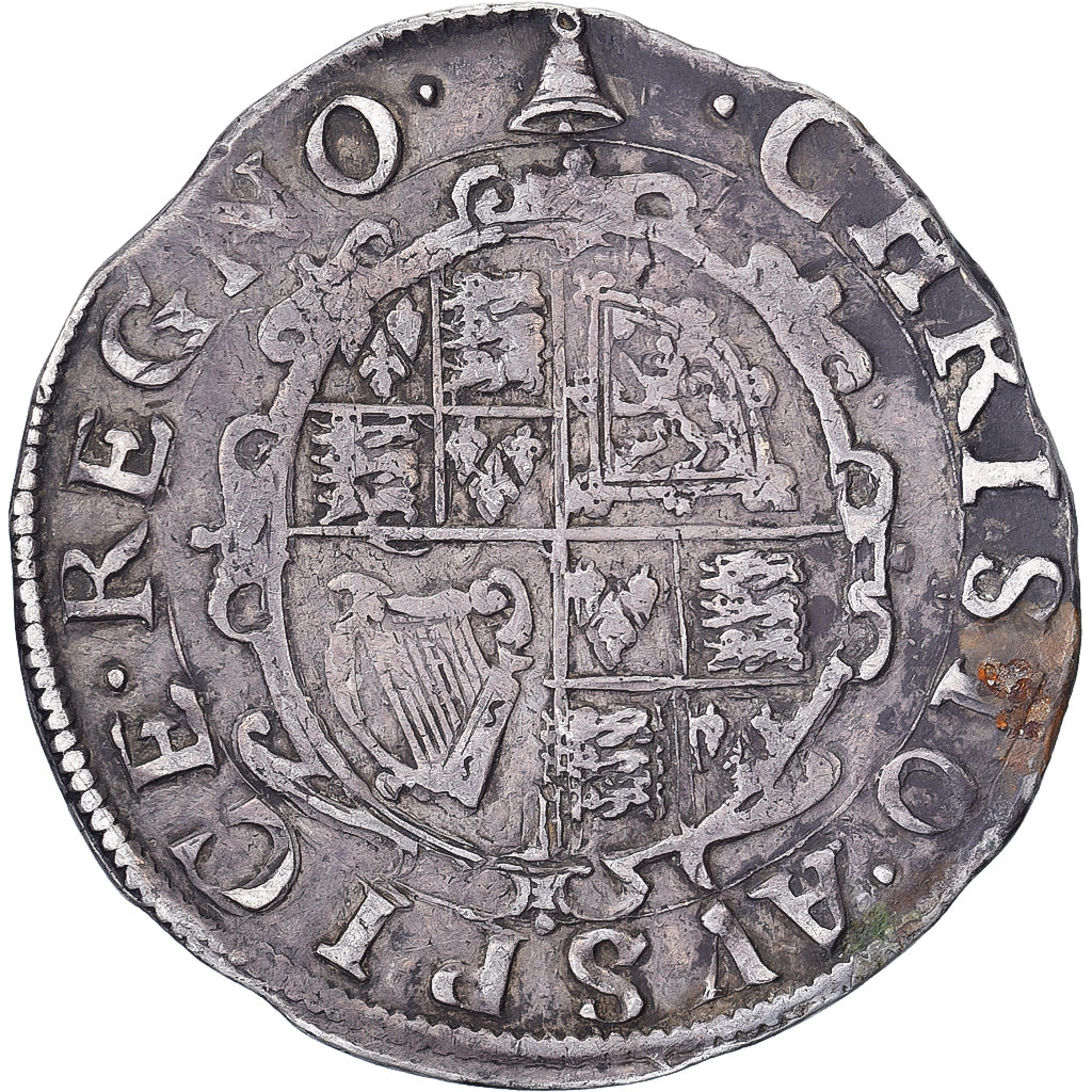 Great Britain, Charles I, Shilling, 1634-1635, London, Silver, VF(30-35)