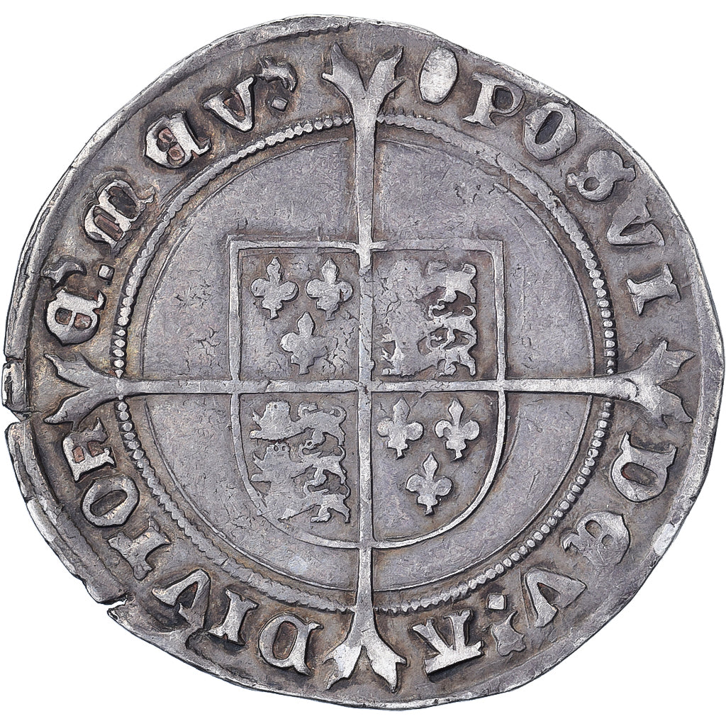 Great Britain, Edward VI, Shilling, 1551-1553, London, Silver, AU(50-53)