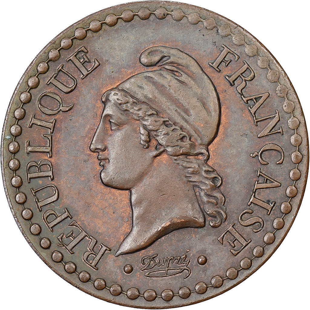 Francia, 1 Centime, Dupré, 1850, Paris, Cobre, EBC, Gadoury:84