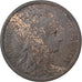 Francja, 2 Centimes, Daniel-Dupuis, 1899, Paris, Brązowy, AU(55-58)
