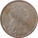 France, 2 Centimes, Daniel-Dupuis, 1919, Paris, Bronze, AU(55-58), Gadoury:107