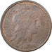 France, 2 Centimes, Daniel-Dupuis, 1920, Paris, Bronze, AU(50-53), Gadoury:107