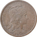 France, 2 Centimes, Daniel-Dupuis, 1916, Paris, Bronze, AU(55-58), Gadoury:107