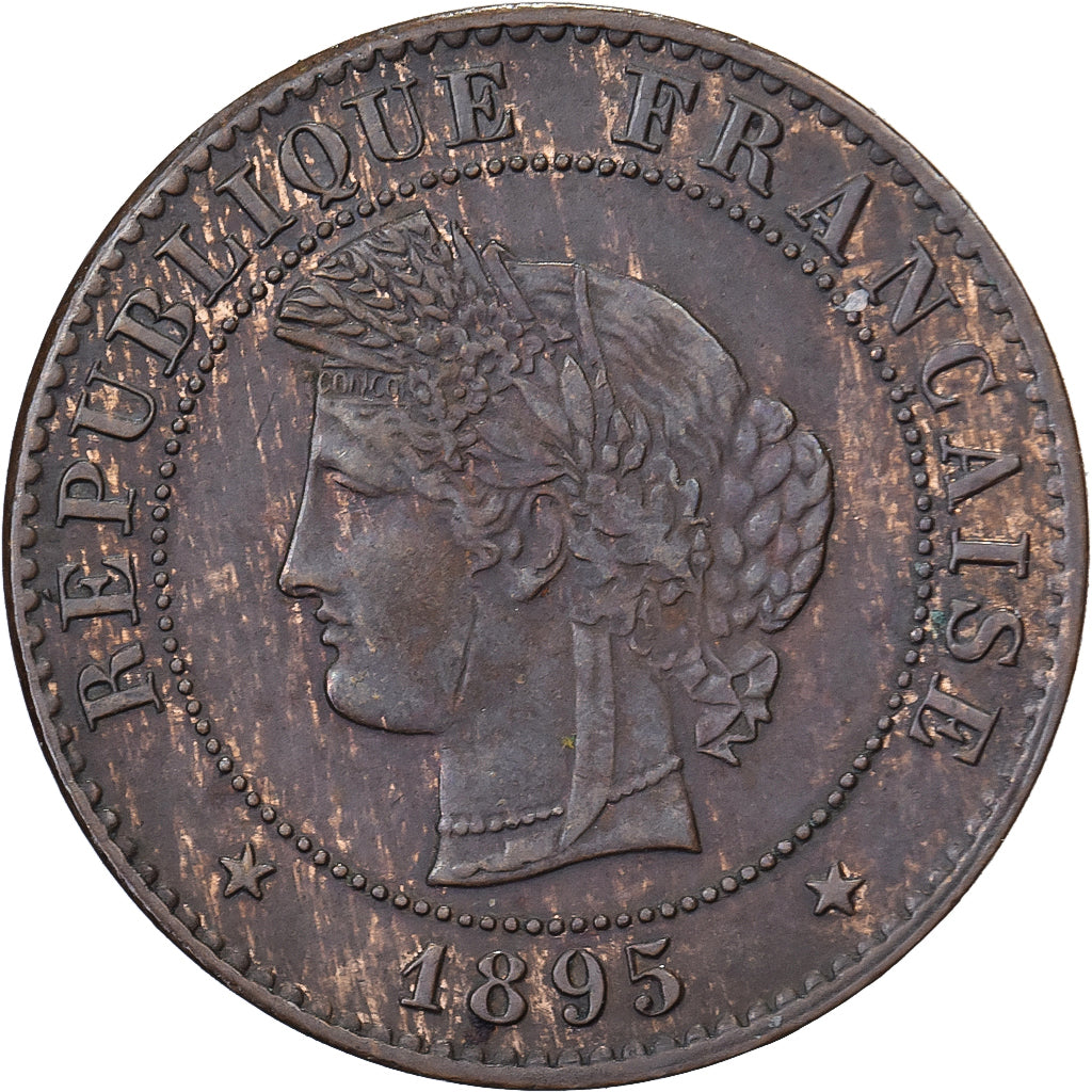 Francia, 1 Centime, Cérès, 1895, Paris, Bronce, EBC, Gadoury:88
