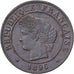 France, 1 Centime, Cérès, 1896, Paris, Bronze, MS(60-62), Gadoury:88