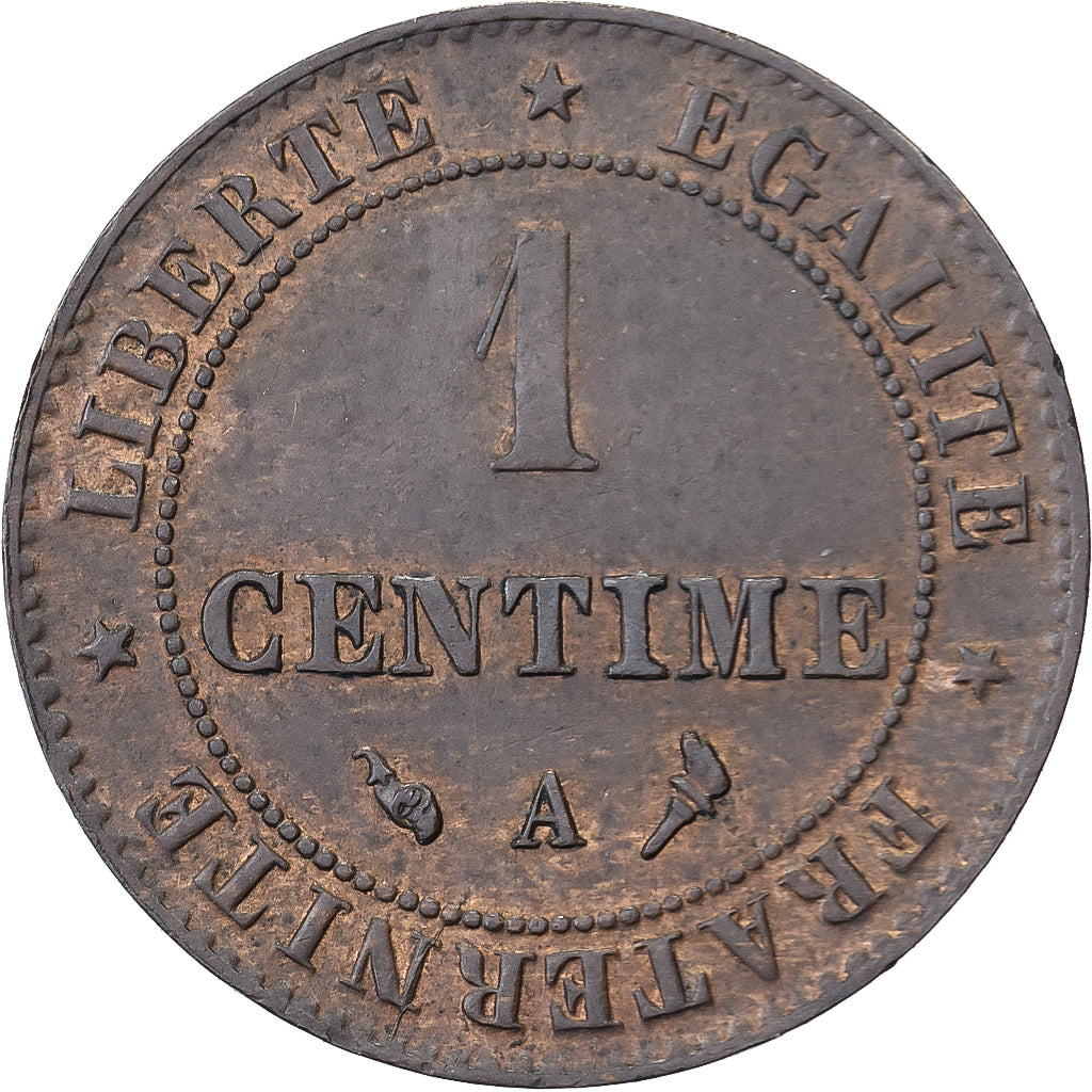 France, 1 Centime, Cérès, 1897, Paris, Bronze, SUP+, Gadoury:88