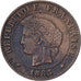 Francia, 1 Centime, Cérès, 1885, Paris, Bronce, MBC, Gadoury:88